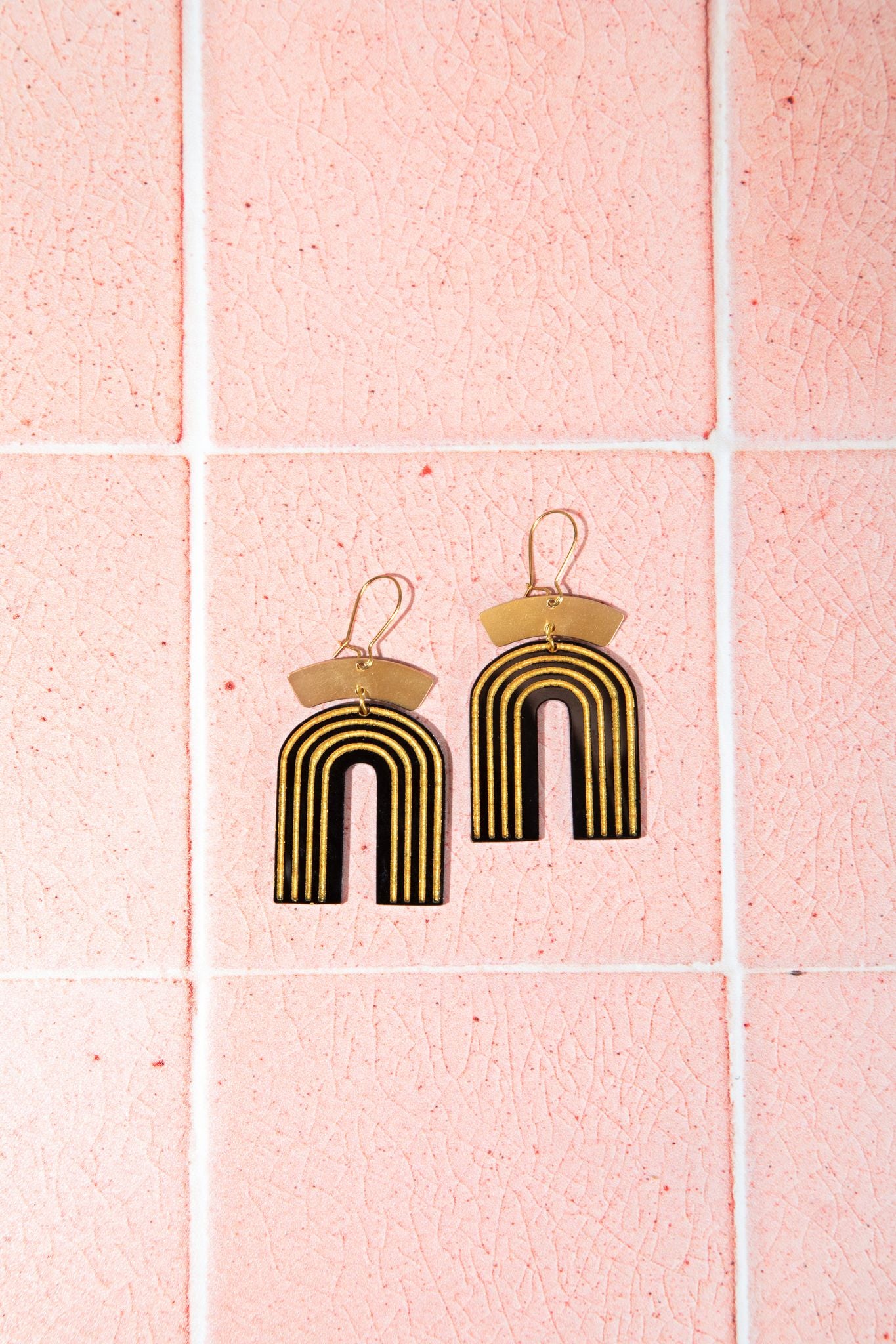 Art Deco Hotel Earrings