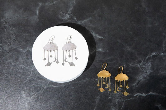 Celestial Cloud Earrings