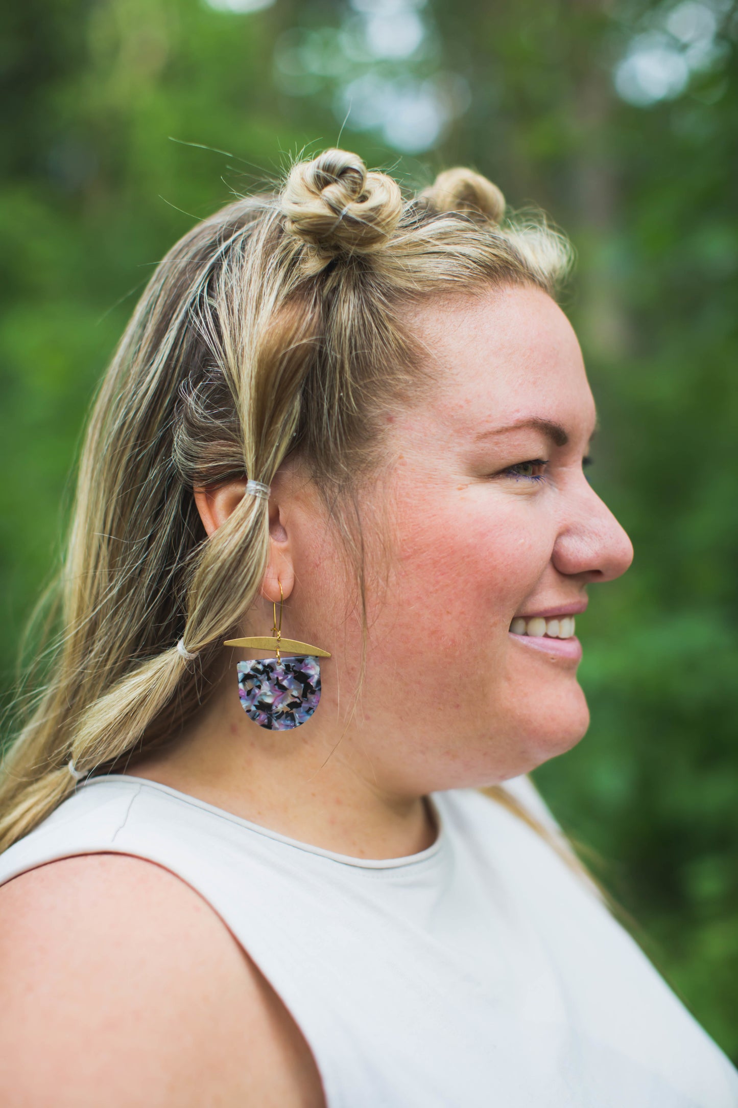 Beach Club Acetate Earrings