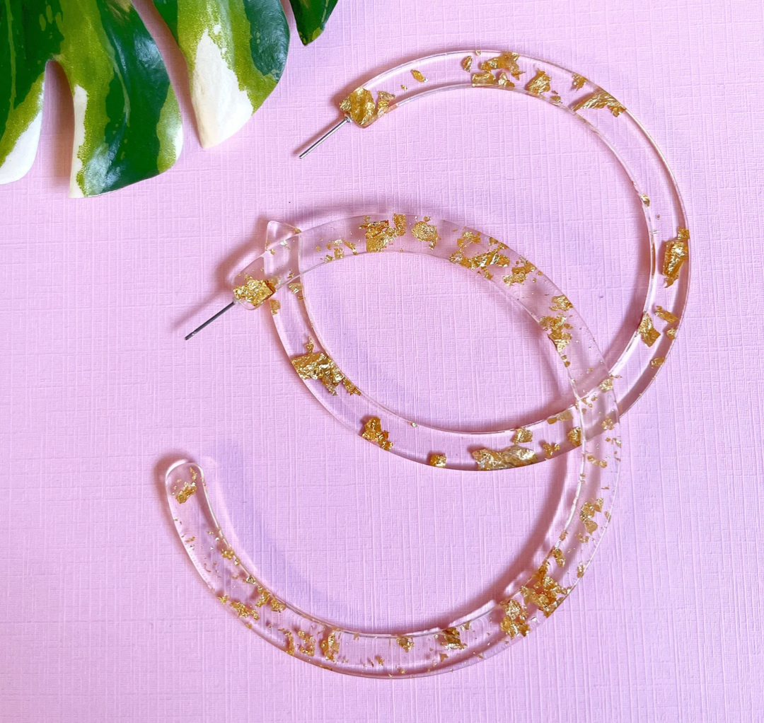 Acetate Hoops Mega