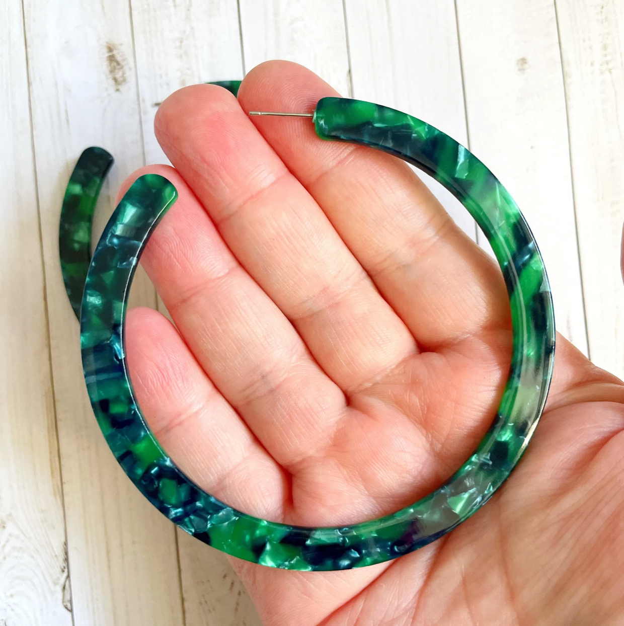 Acetate Hoops Mega