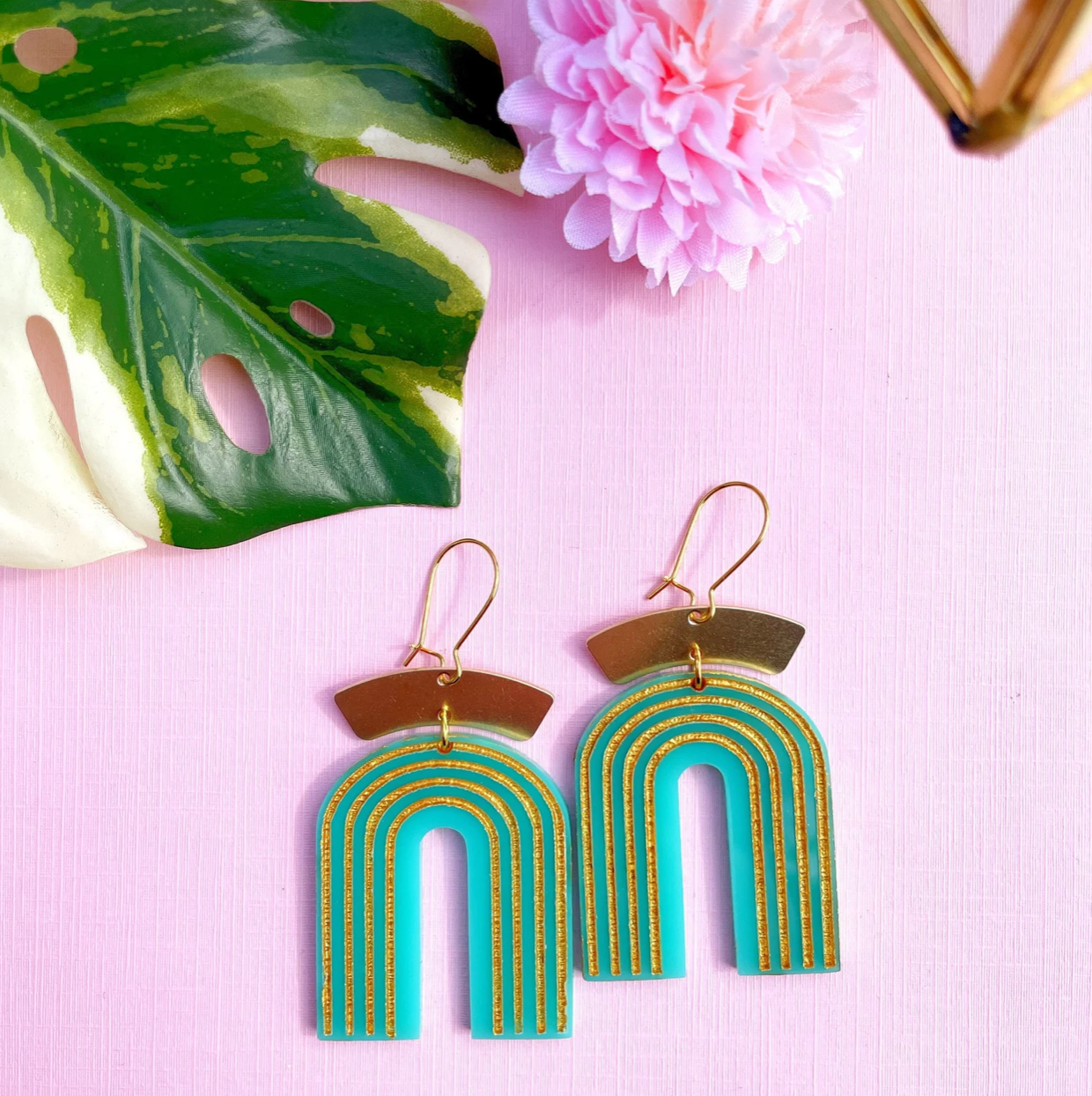 Art Deco Hotel Earrings