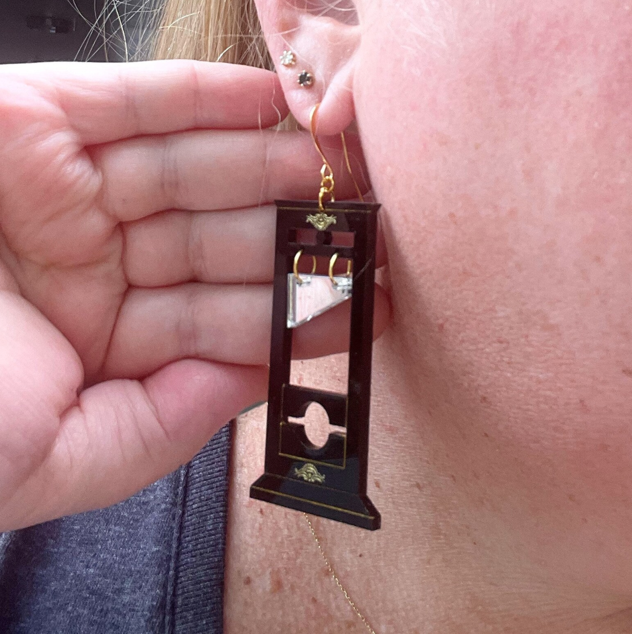 Guillotine Earrings
