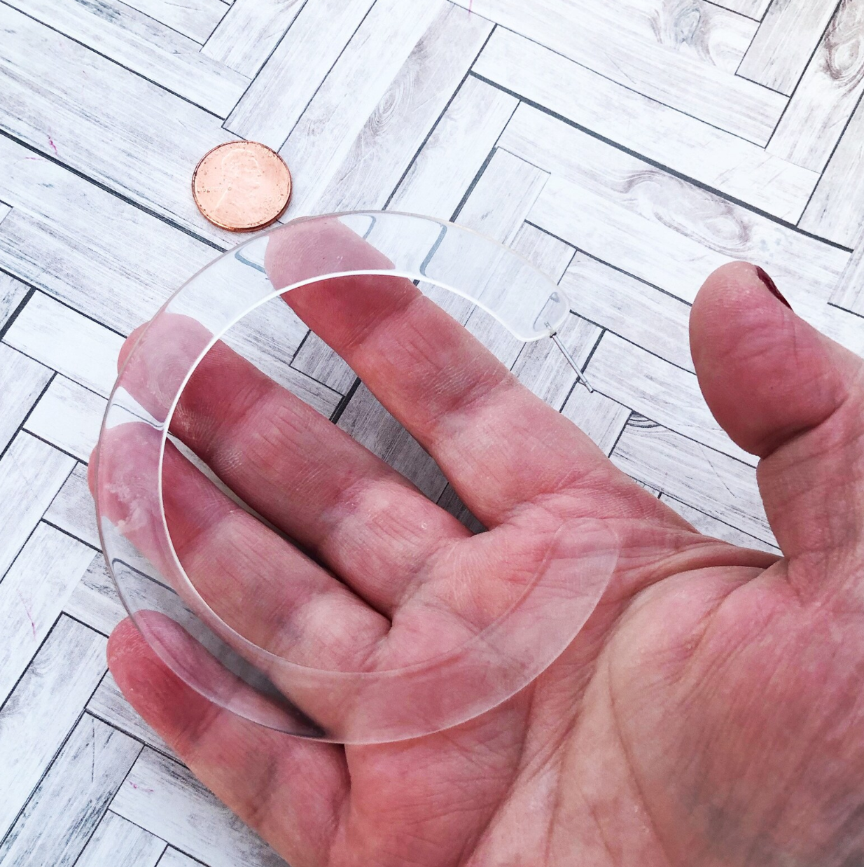 Acetate Hoops Mega