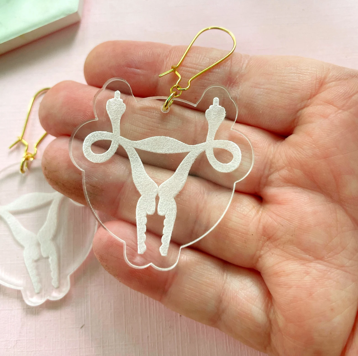 Flippin' Fallopian (Bans of my Body) Earrings