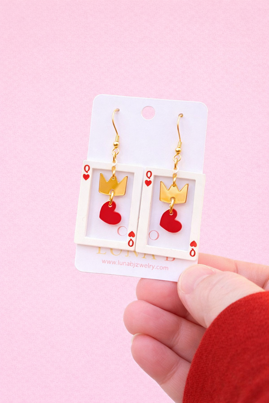 Queen of Hearts Earrings – Yellowjackets–Inspired