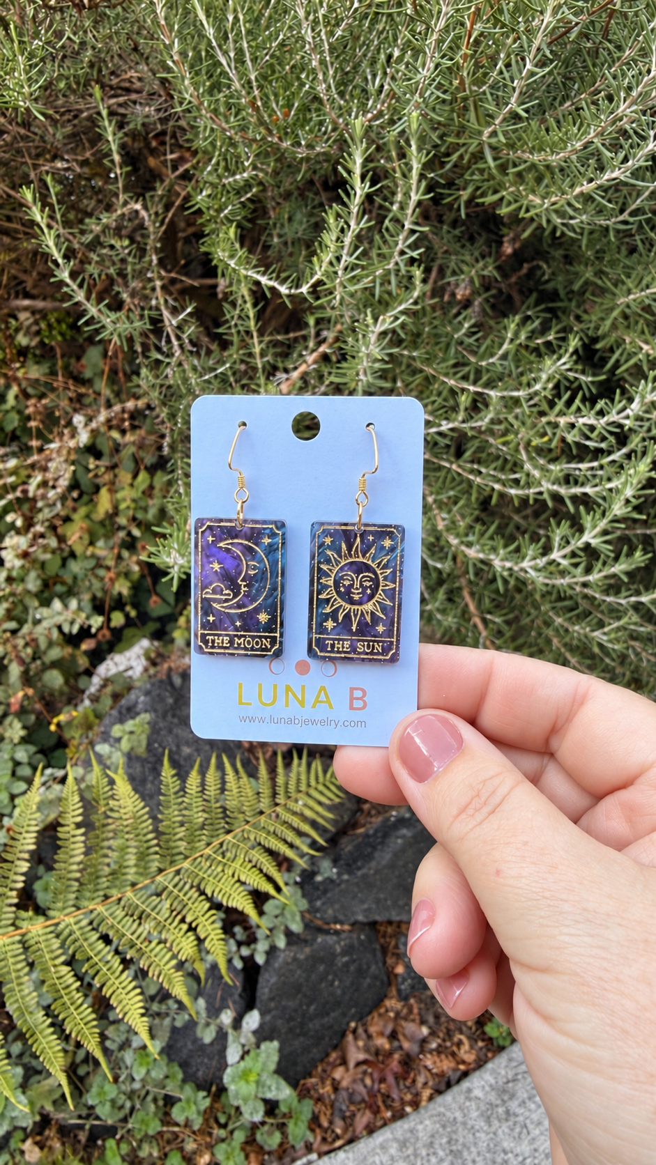 Sun & Moon Tarot Earrings