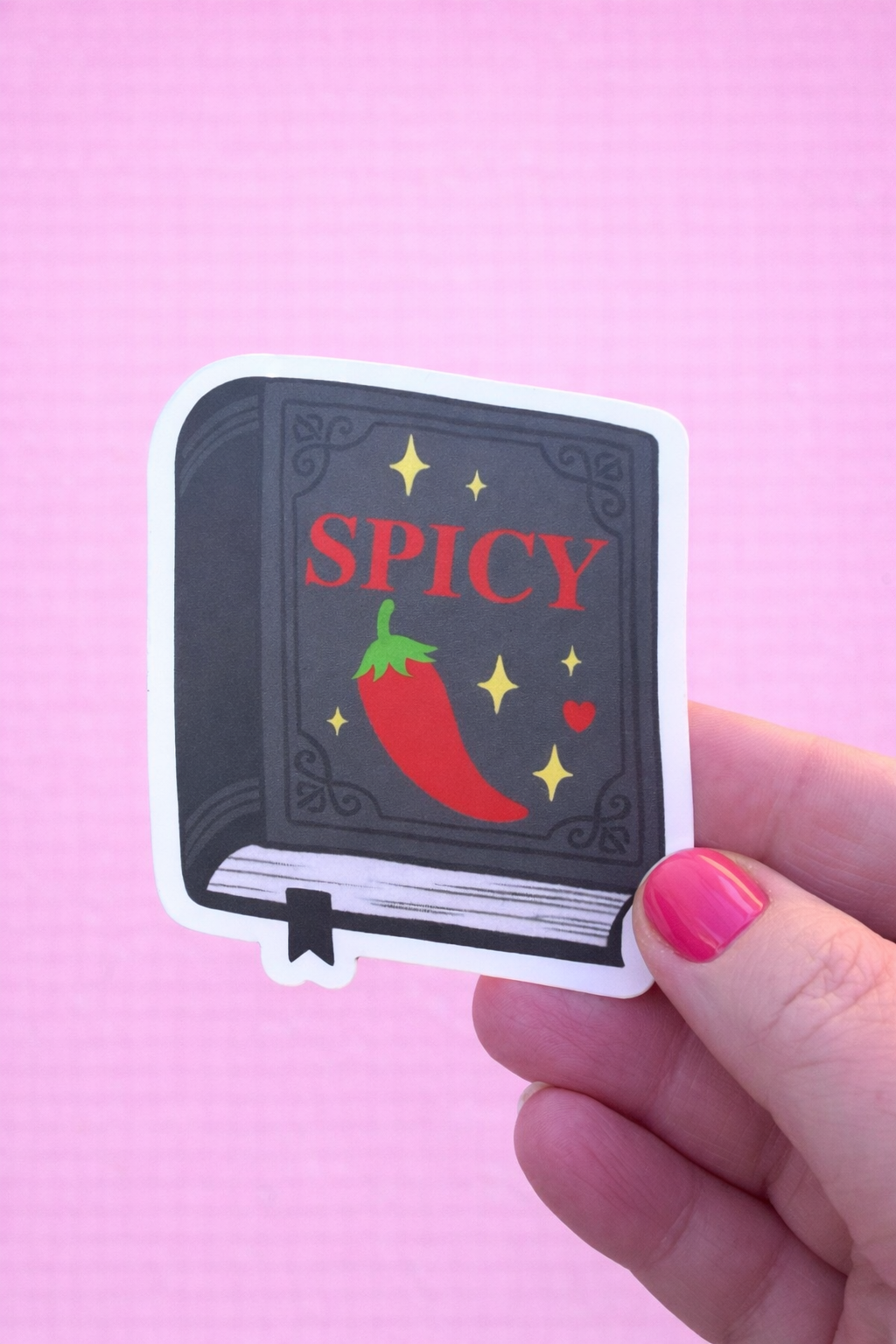Spicy Romance Novel Sticker