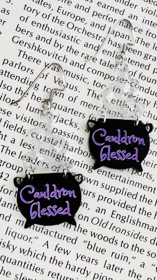 Cauldron Blessed Earrings