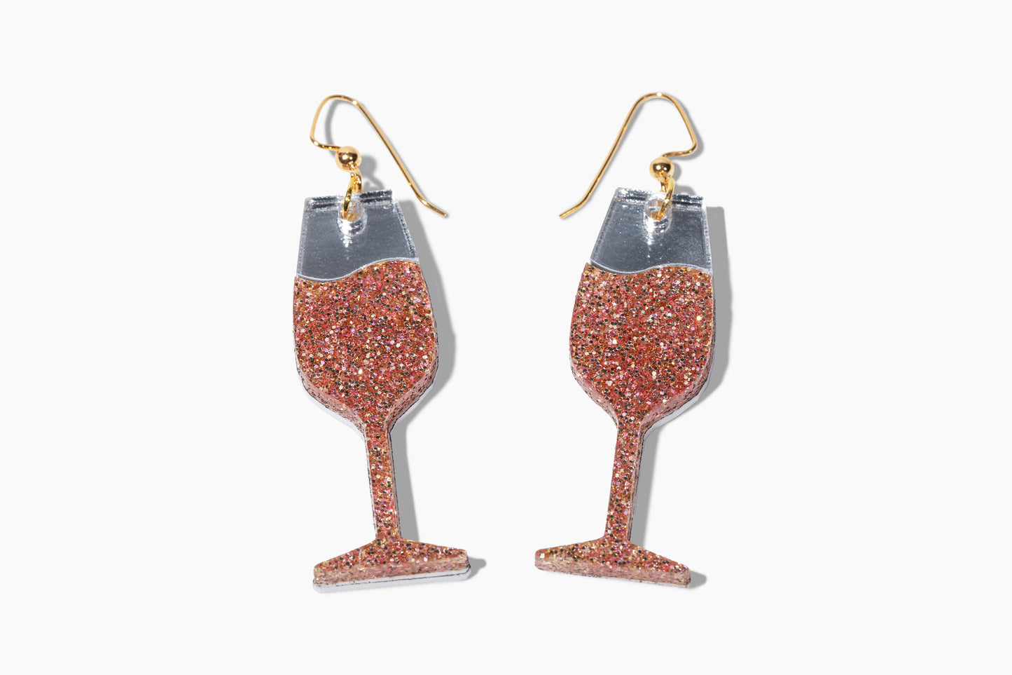 Rosé Champagne Celebration Earrings