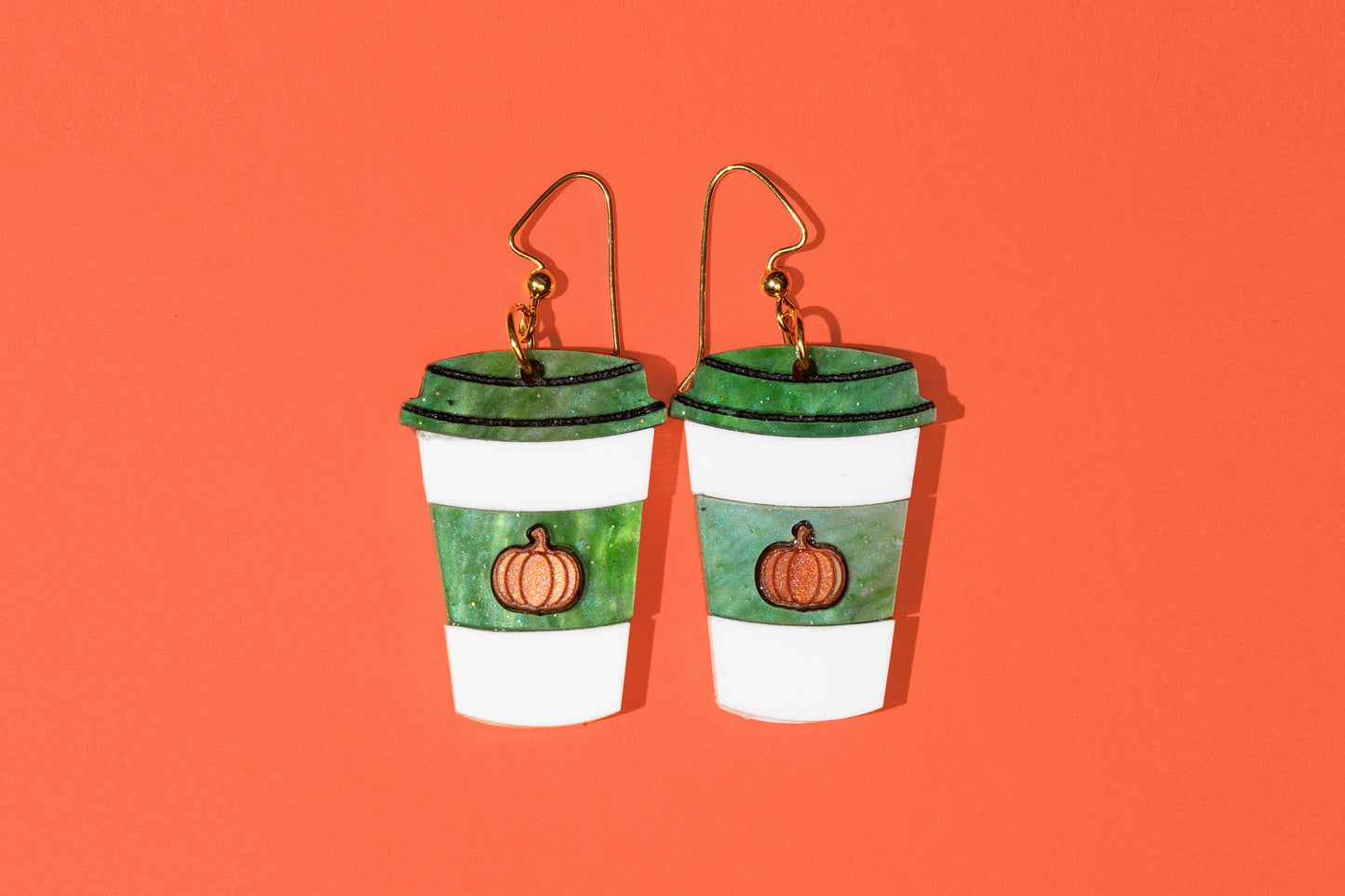 Pumpkin Latte Earrings