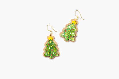 Christmas Sugar Cookie Earrings