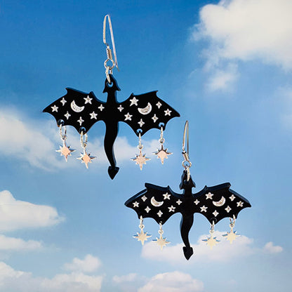 Dragon Romantasy Earrings – Gold or Silver Details