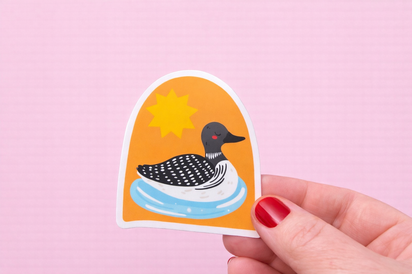 MN Loon Sticker – Minnesota Pride Vinyl Sticker