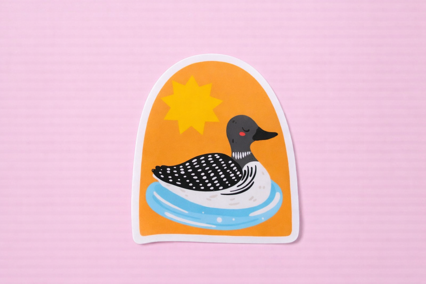 MN Loon Sticker – Minnesota Pride Vinyl Sticker