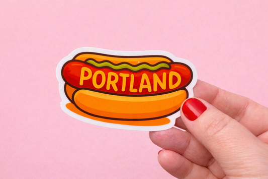 Portland Hot Dog Sticker