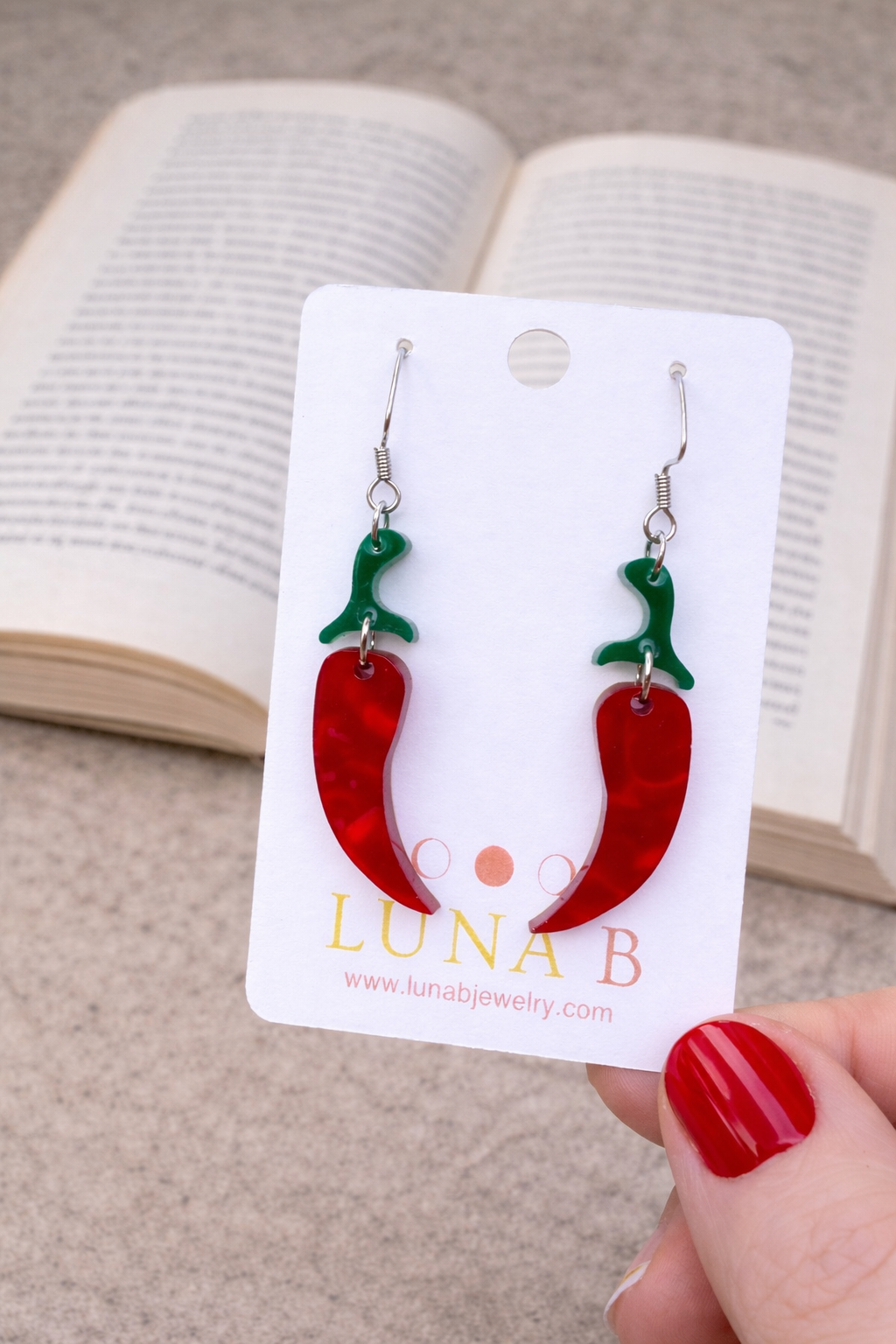 Spicy Chili Pepper Earrings