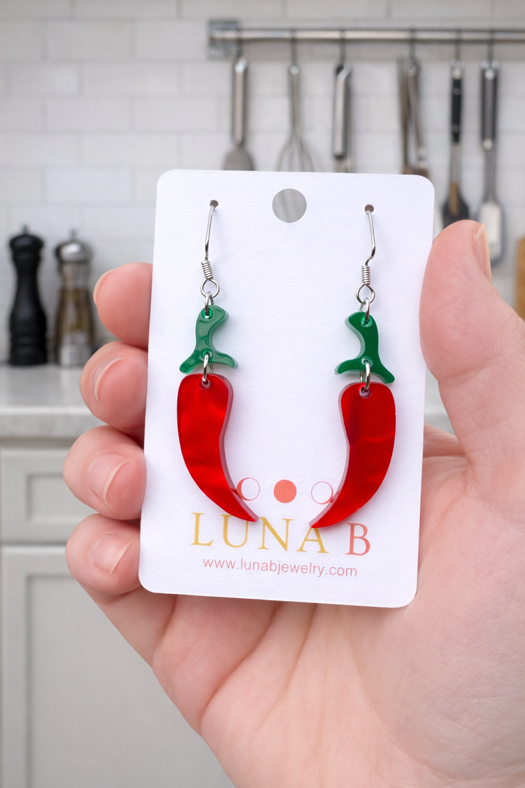 Spicy Chili Pepper Earrings