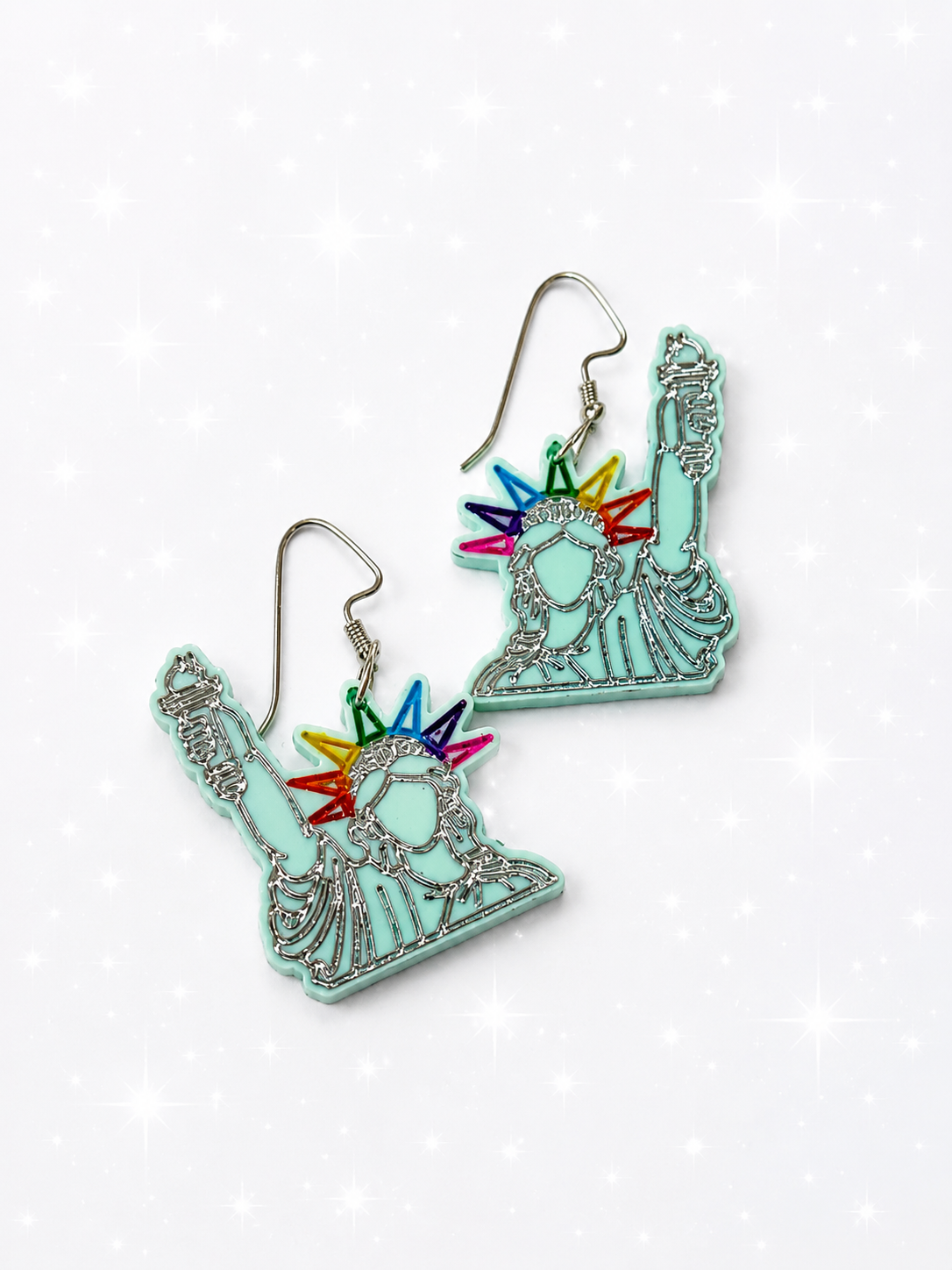 Liberty & Justice for All Earrings
