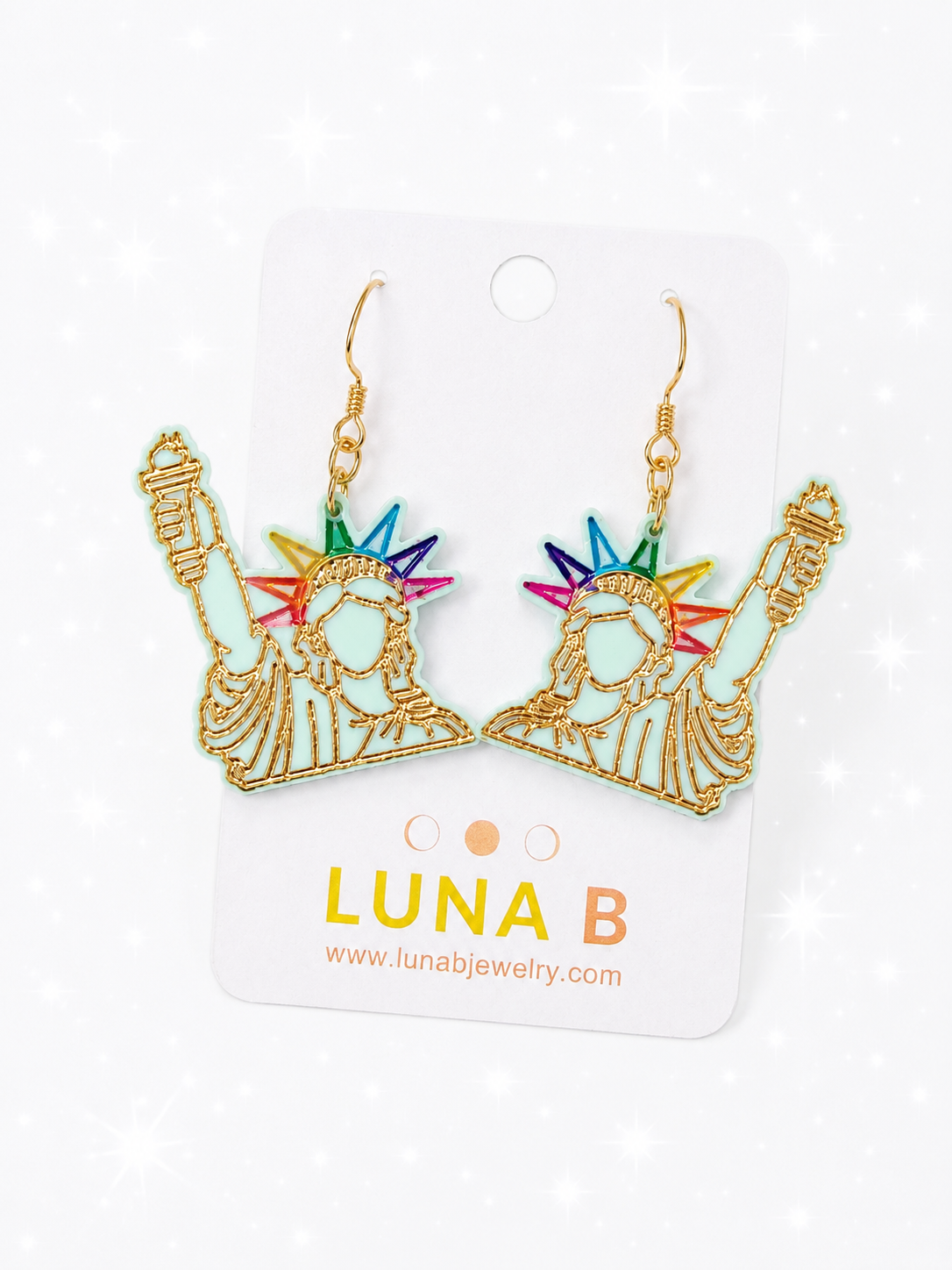 Liberty & Justice for All Earrings