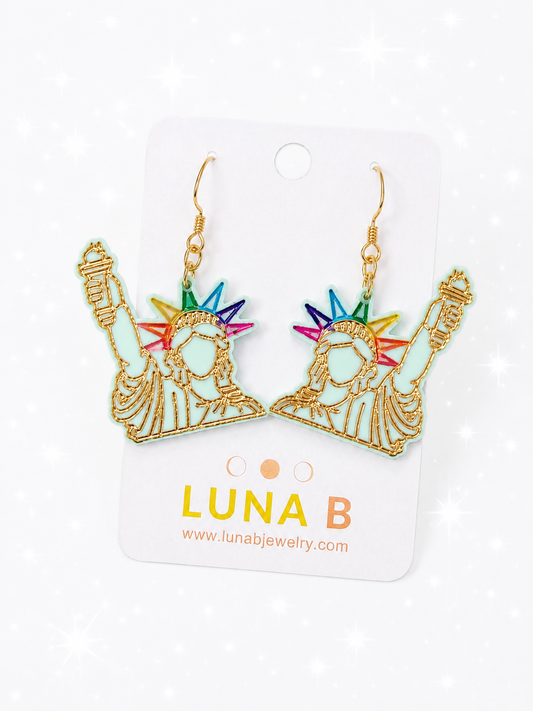 Liberty & Justice for All Earrings