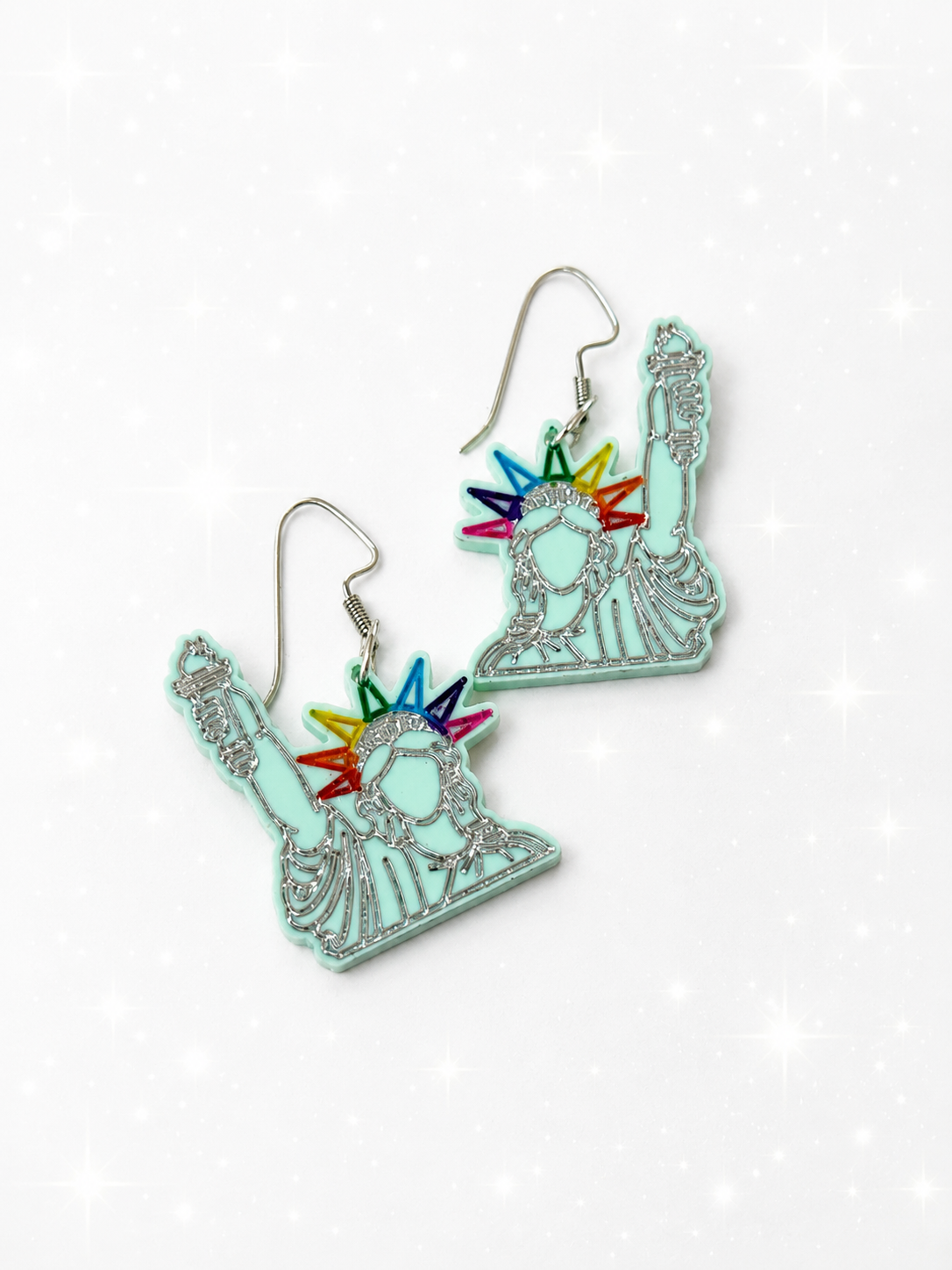 Liberty & Justice for All Earrings