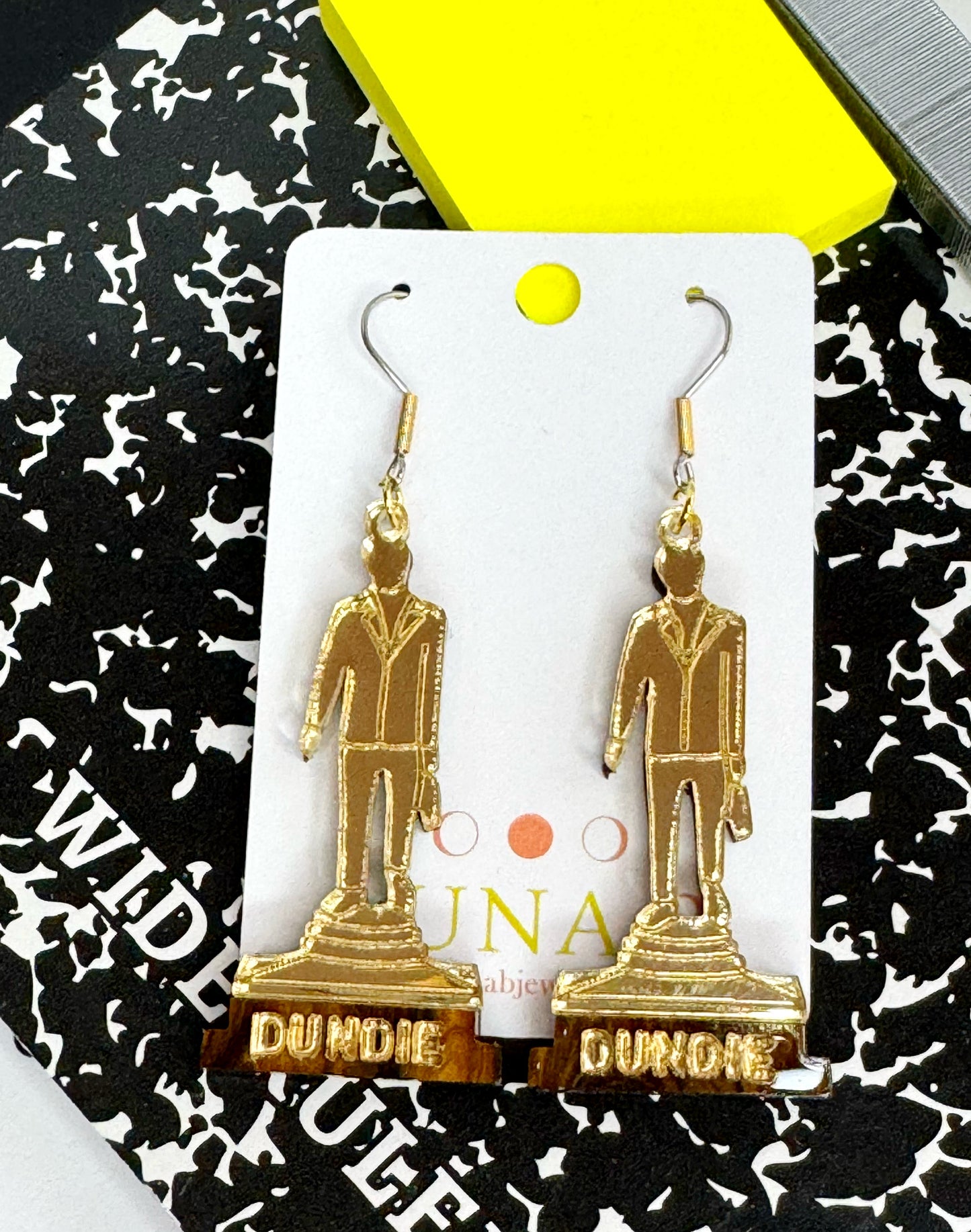 Dundees Award Earrings | The Office Earrings