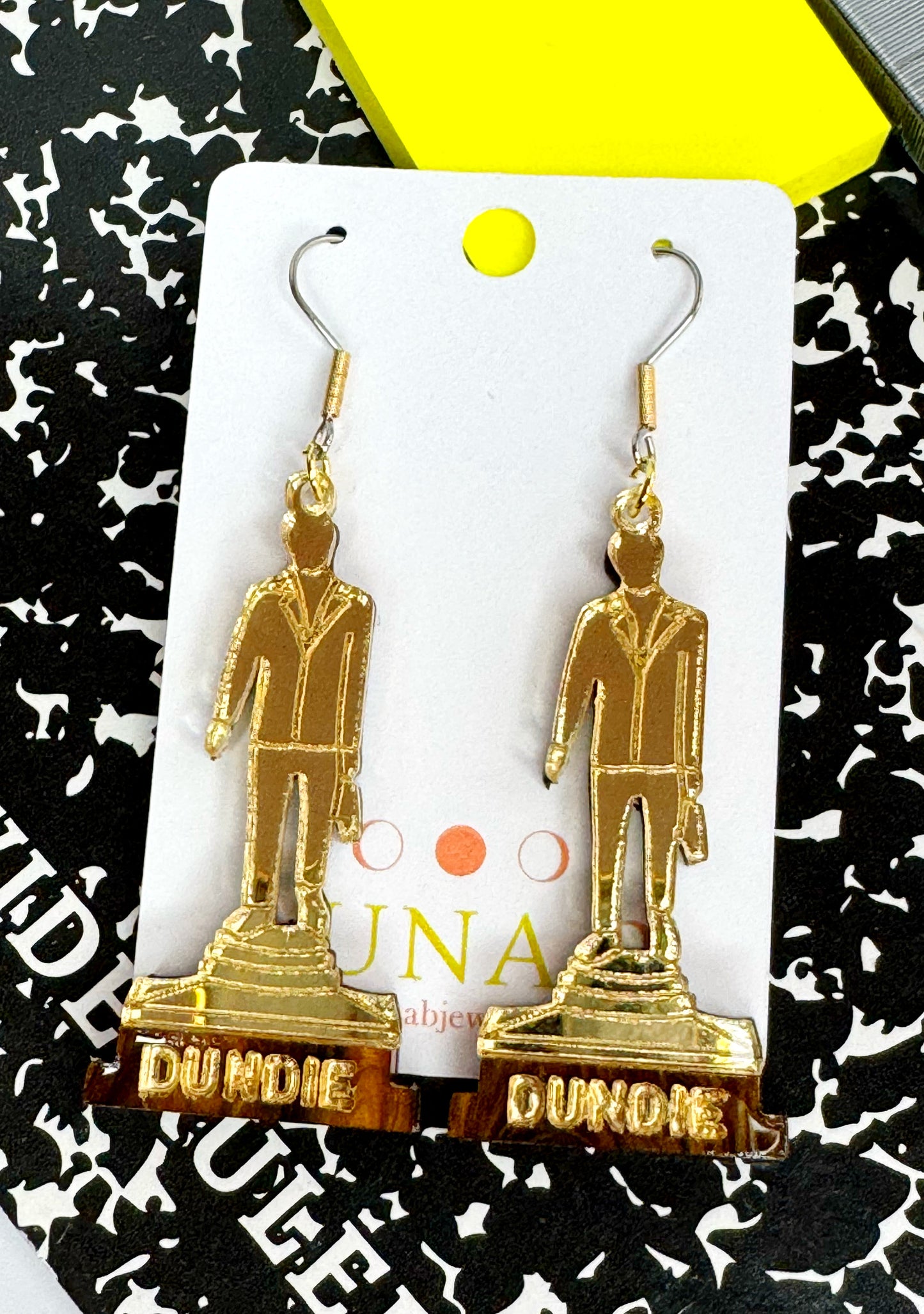 Dundees Award Earrings | The Office Earrings