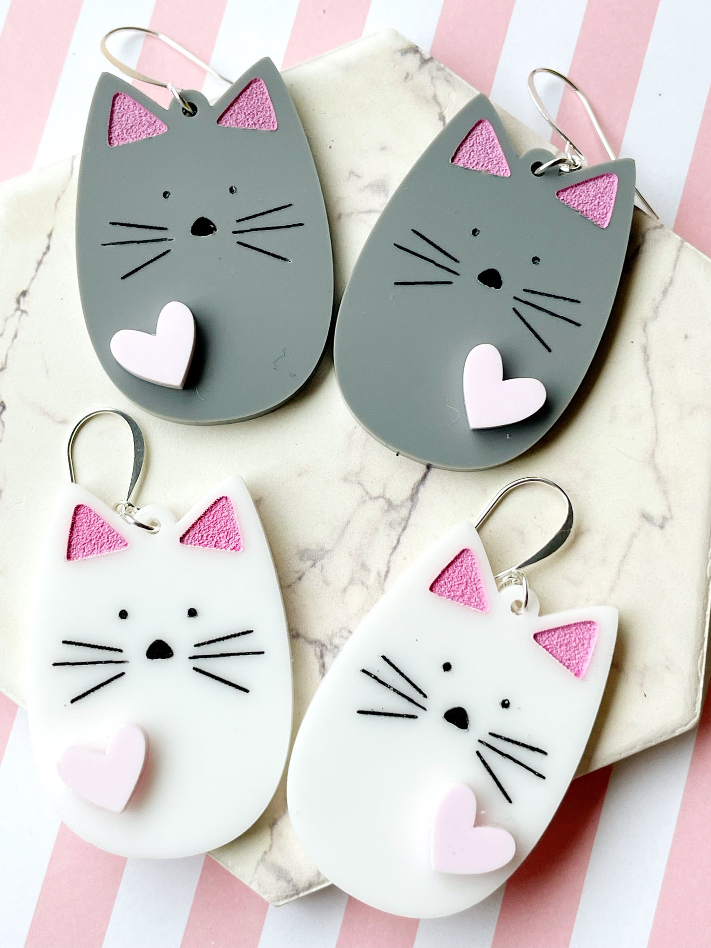 Love Cats Kitty Earrings
