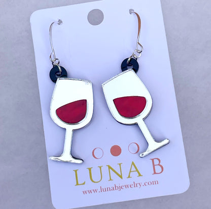 Red Wine Earrings