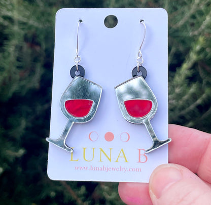 Red Wine Earrings