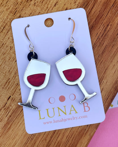 Red Wine Earrings