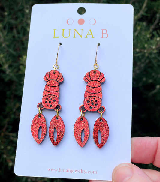 You're My Lobster Earrings